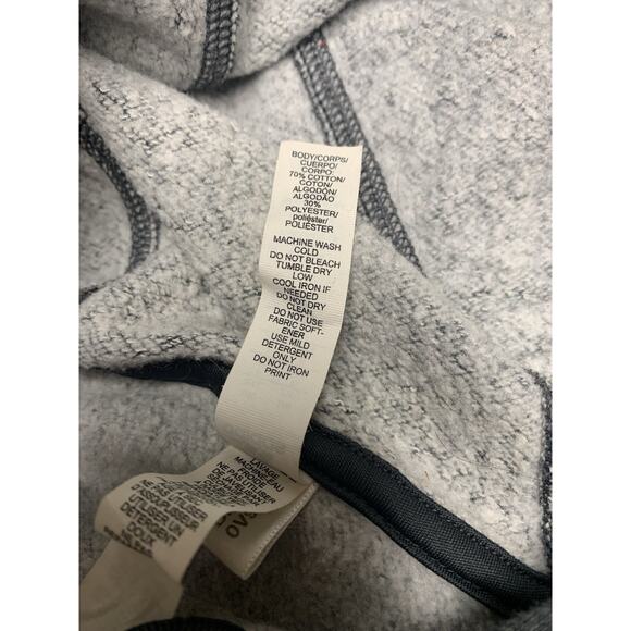 2XL Adidas Hoodie Mens Black and Gray Sweatshirt Pullover Logo Drawstrings - Picture 9 of 11